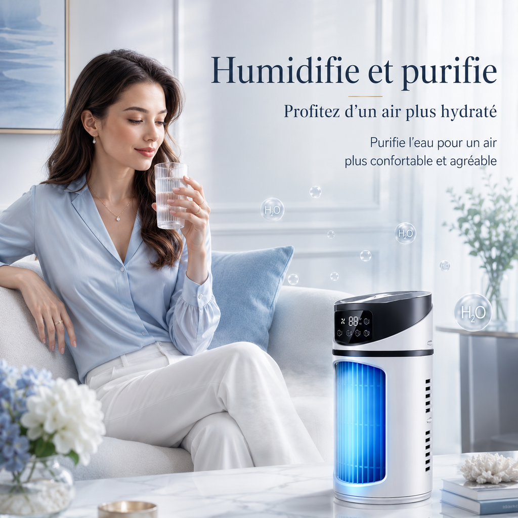Suntek AirCool Mini – Climatiseur Portable USB 3 en 1