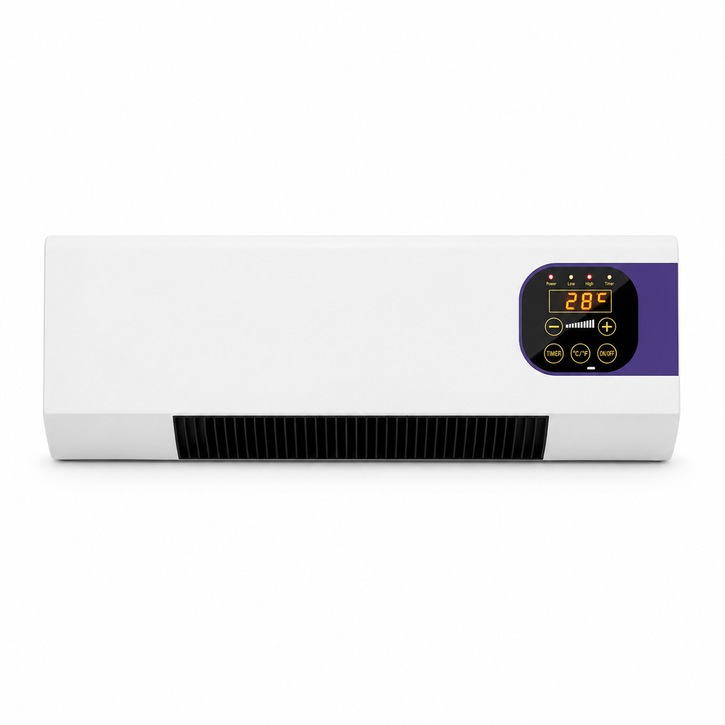 Climatiseur Mural Portable 2000W — Refroidissement Puissant avec Télécommande pour Chambre et Bureau