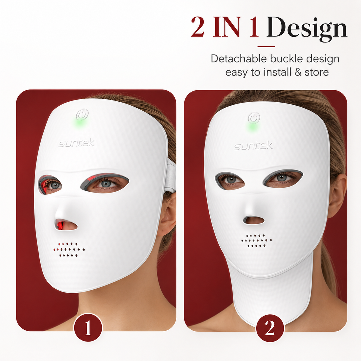 Suntek Fully Equipped LED Therapy Mask