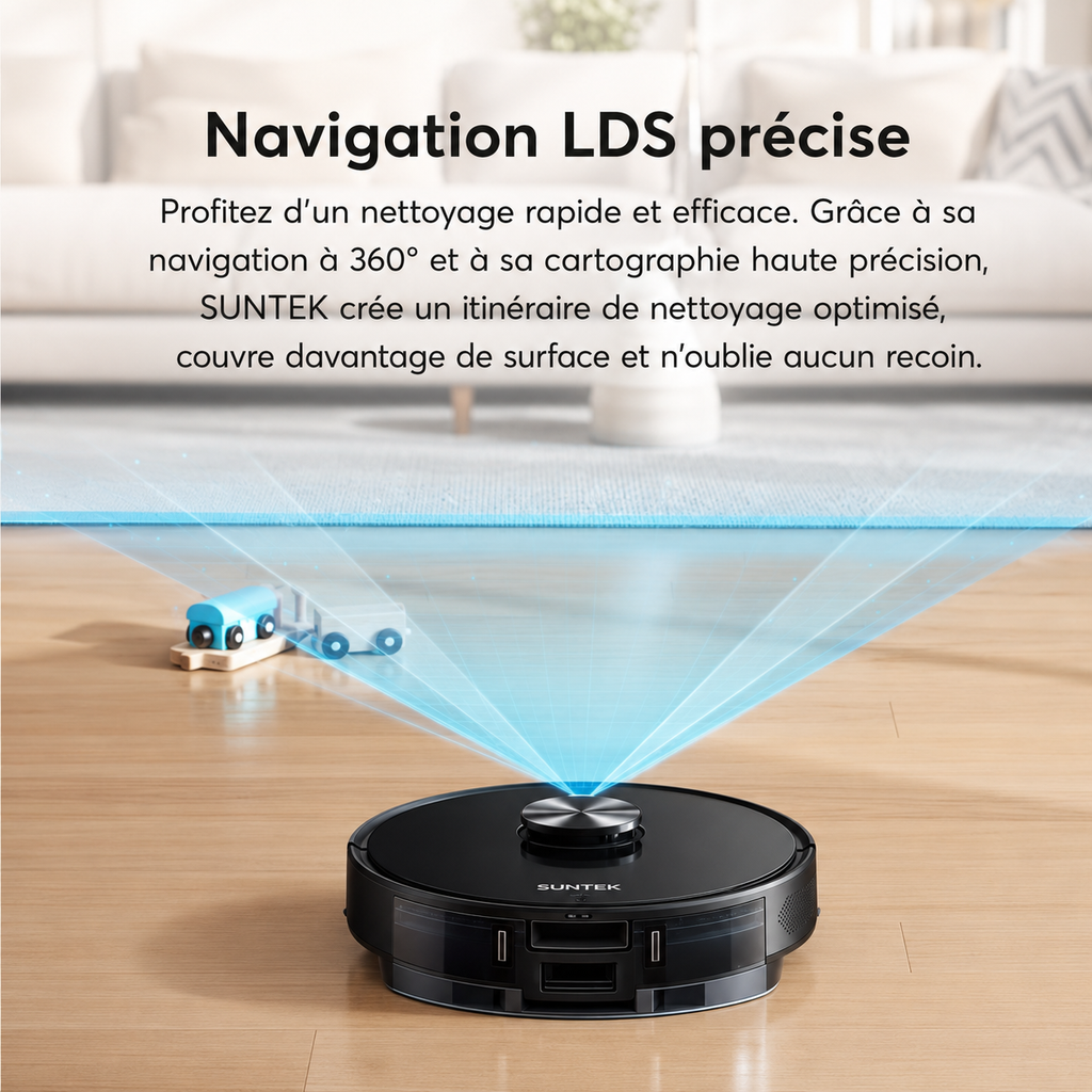 Robot Aspirateur T20s Ultra – Station Station Auto-Nettoyante & Cycle 70 Jours
